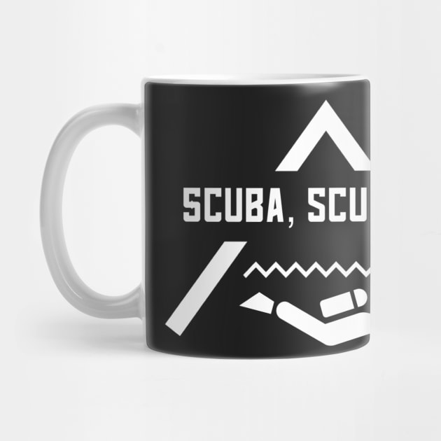 Scuba Scuba Do Funny Diving by atheartdesigns